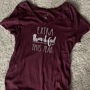 Maternity “Extra Thankful” Tee